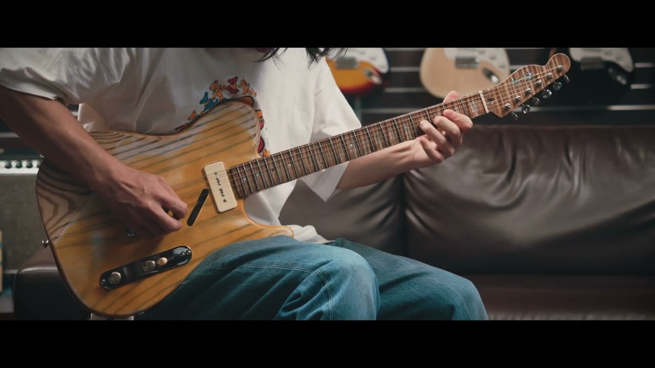 ギター Paveza Guitars Shipwreck / Butterscotch Blonde - YouTube