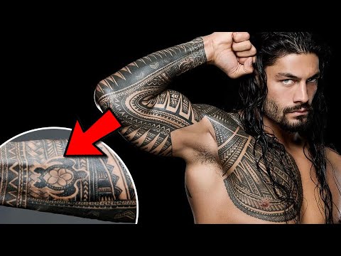 10 Real Meanings Behind WWE Superstar Tattoos - YouTube