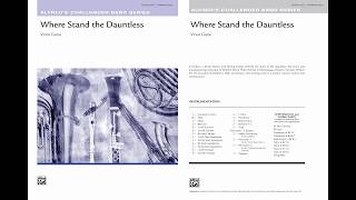 Where Stand the Dauntless, by Vince Gassi – Score & Sound