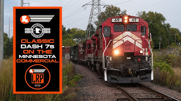 Classic GE Dash 7s on the Minnesota Commercial Railroad!