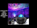 New LED Starry Galaxy Projector Night Light Child Gift USB Bluetooth Music Player Star NightLight Co