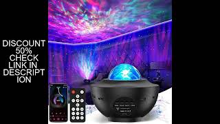 New LED Starry Galaxy Projector Night Light Child Gift USB Bluetooth Music Player Star NightLight Co
