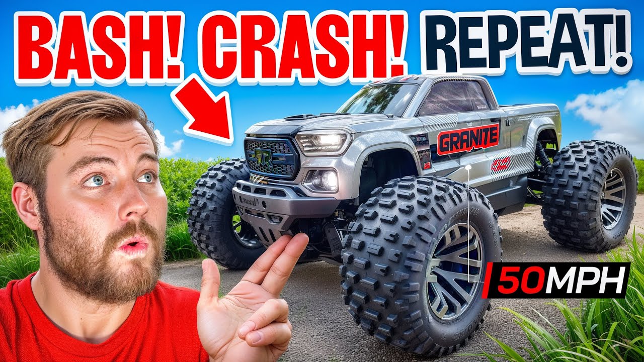 НОВЫЙ ARRMA Granite V4!! Распаковываем и тестируем!!!