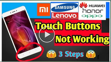 Home Button/Back Button Not Working || Fix Problem Easy Step|| For All Mobile