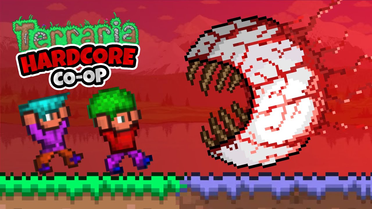 Two Idiots Vs Terraria’s Hardest Challenge | Hardcore Co-Op
