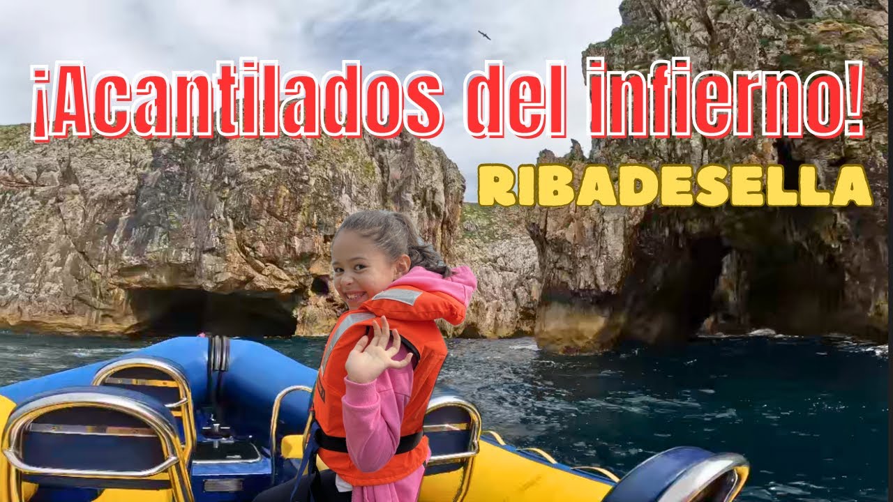 😱 ¡Esto es Asturias desde el mar! Ruta en lancha por los Acantilados del Infierno. Ribadesella