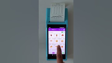 Billing Machine for Tea Stall | POS Solution for Retail by Shree Shyam Handheld #teastall #teashop