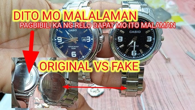 paano malalaman kung original ang g shock