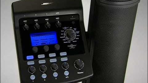 Bose T1 plugging in setting up