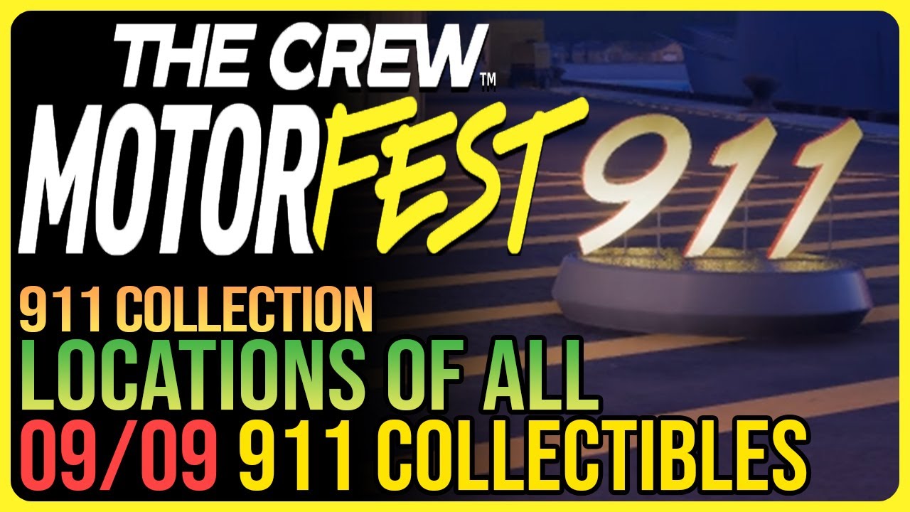 All 911 Collectibles The Crew Motorfest - 911 Collection