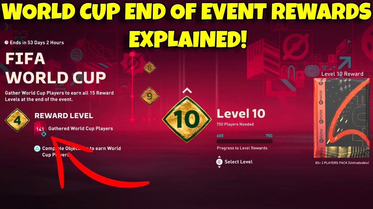 WORLD CUP END OF EVENT REWARDS EXPLAINED! - FIFA 23 Ultimate Team