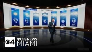 Storms are set to increase beginning this weekend across South Florida