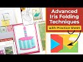 Advanced iris folding made easy  fancy folding explained