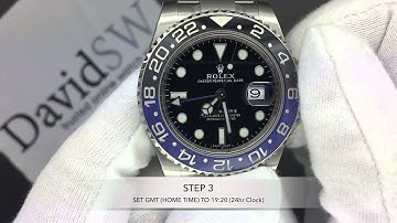 GMT Master 2 Basic Tutorial