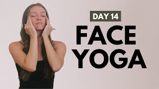 5 Min Face Sculpt | Depuff Lymphatic Drainage Massage | Day 14