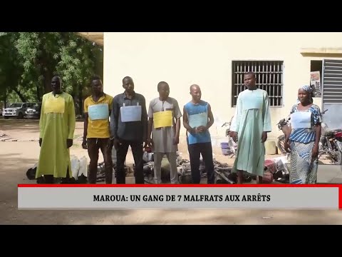 MAROUA : UN GANG DE 7 MALFRATS AUX ARRÊTS