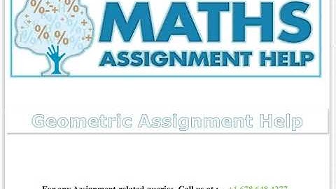 Geometric Assignment Help