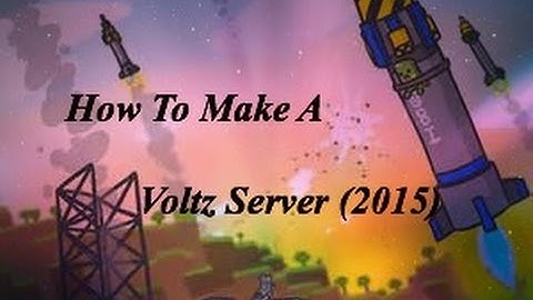 How To Make A Voltz Server With Portforwarding - Mac - No Hamachi (2016)