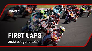 Moto3™ First Laps | 2022 #ArgentinaGP 🇦🇷