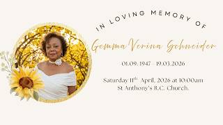In Loving Memory of Gemma Schneider