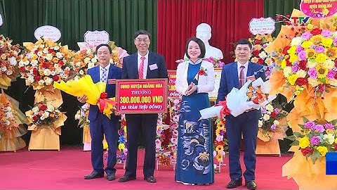 Xã Hoằng Quỳ đón nhận đạt chuẩn Nông thôn mới kiểu mẫu