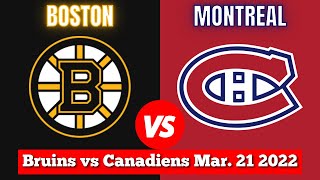Boston Bruins vs Montreal Canadiens | Live NHL Play by Play & Chat screenshot 4