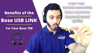 Raak verstrikt Vervreemden Medewerker 5 Reasons You Should Use The Bose USB Link Adapter For Your Bose 700 -  YouTube