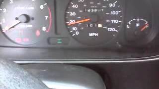 Match Highlights 1998 RODEO SPEEDOMETER