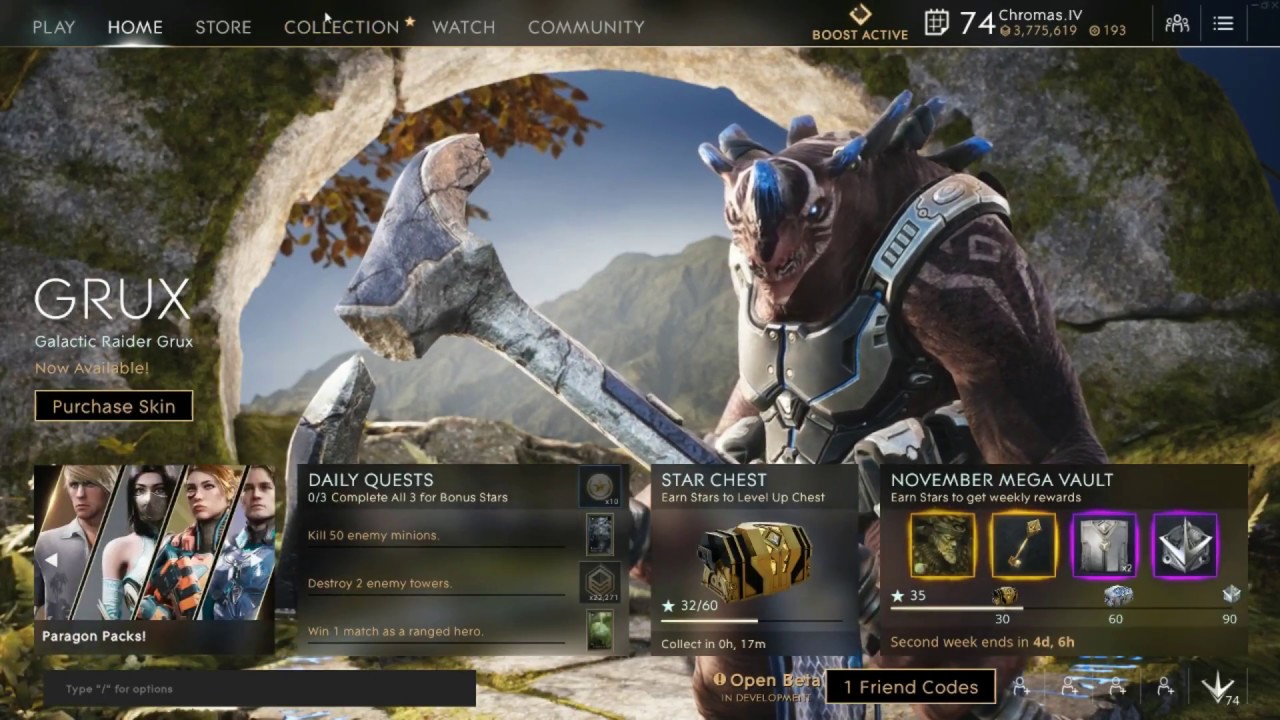 V44 Update Hurt Paragon