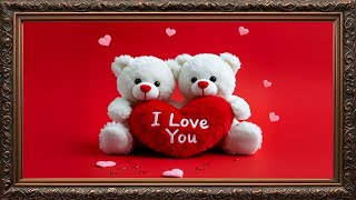 Romantic Valentine’s Day Vintage TV Frame ❤️ Turn Your Smart TV into a Love Art Display screenshot 4