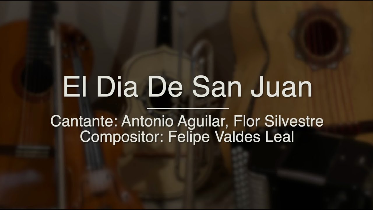El Dia De San Juan - Puro Mariachi Karaoke - Antonio Aguilar