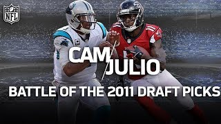 Cam Newton vs. Julio Jones: Battle of the NFC South Rivals | NFL Highlights