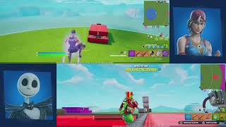 1v1 in go goated Split screen