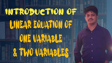 Selected Demo Video for BYJU|Academic Specialist|Introduction of Linear Equation in 1 or 2 variables