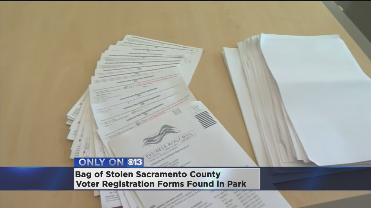 How Did Sacramento County Voter Registration Cards End Up In A Walnut Creek Park?