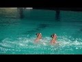 Duet tech prelim FRA, 2012 EC synchro Eindhoven NED