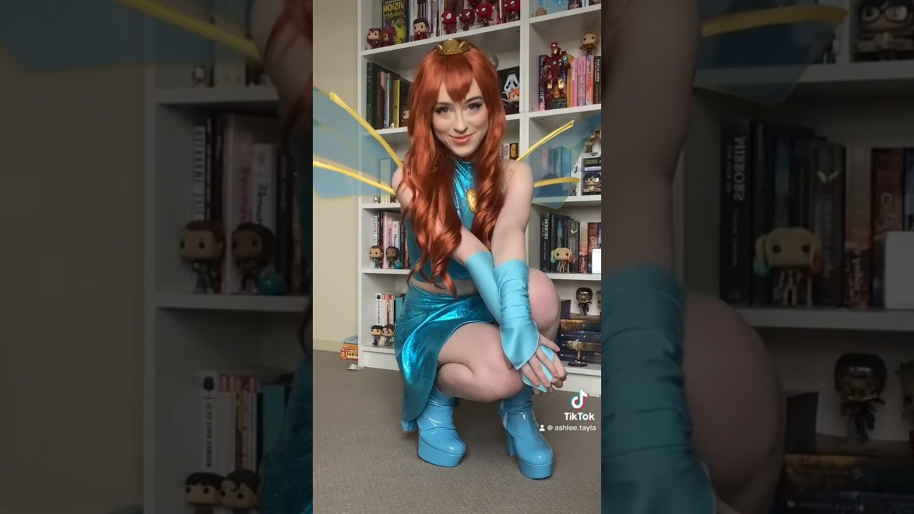 bloom cosplay transition 💙✨ #winxclub