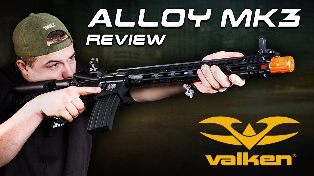 Valken Alloy MK3 Airsoft Review Sniperas.de YouTube