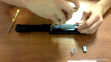 Reverse Engineering a Stapler