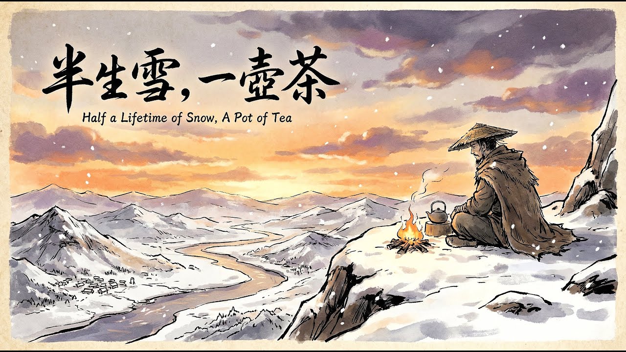 《半生雪，一壺茶》 - 電吉他注入靈魂，敬過往一杯酒 | Half a Lifetime of Snow, A Pot of Tea (Epic Rock Version)