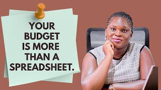 Your Budget is more than a spreadsheet - Prossie Kimbowa.