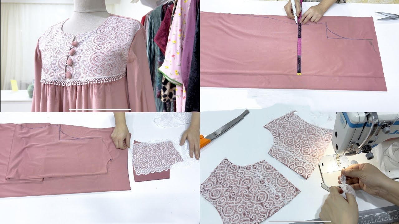 فصال و خياطة موديل ابوخرط بالتفصيل/ مقاس L