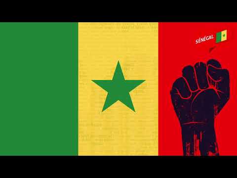 Un Grand Drapeau Du Fond Plein écran Du Sénégal Flottant Dans Le Vent  Banque De Vidéos - Vidéo du hymne, indicateur: 172679960