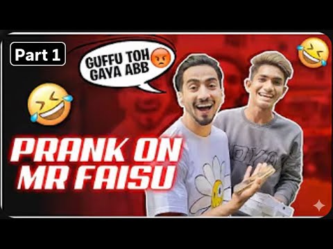 IPHONE PRANK ON MR FAISU 🤣 | I GIFTED GOLDEN EDITION IPHONE 12 | PART 1