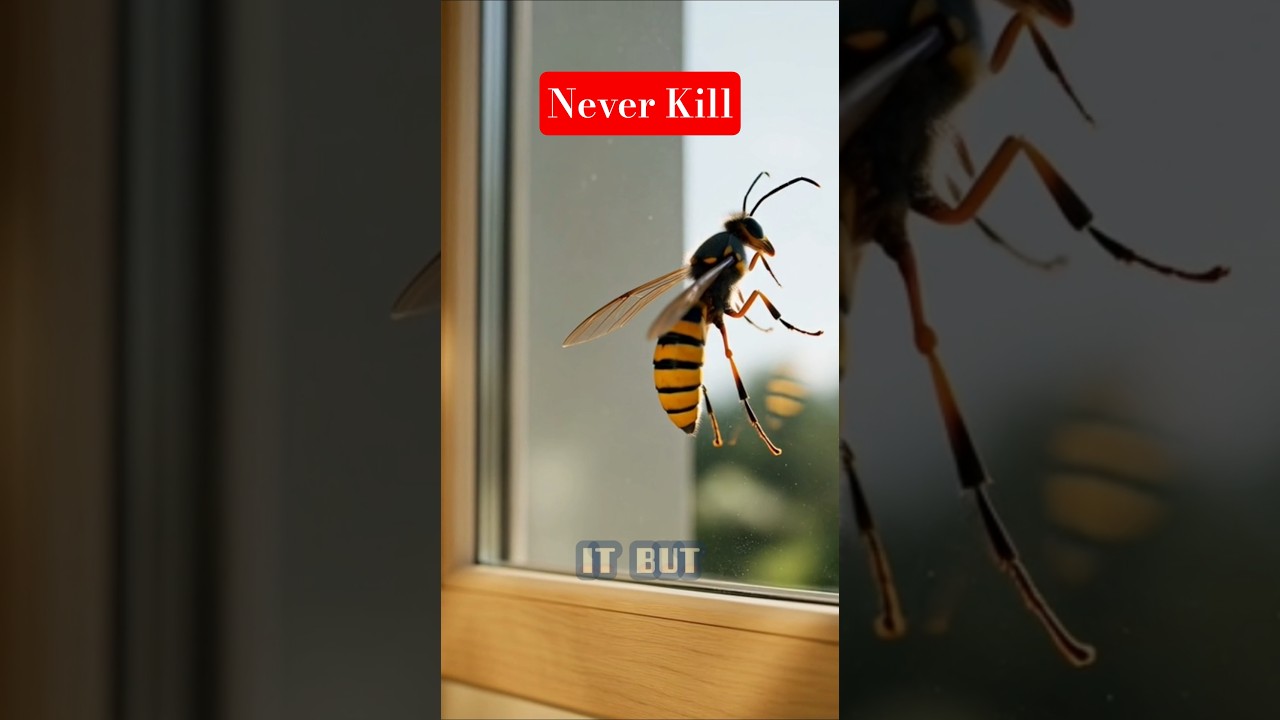 👉 Прежде чем убить осу… Посмотрите это видео 🐝 