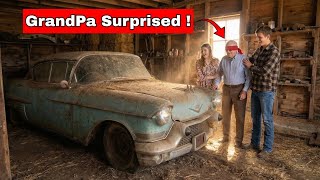 Grandchildren Secretly Restore Grandfather 1957 Cadillac Fleetwood | Emotional Restoration Surprise!