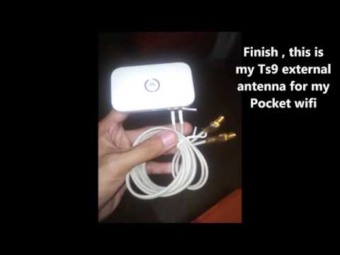 Replace Female sma connector of any defective LTE modem to use to your  pocket wifi by