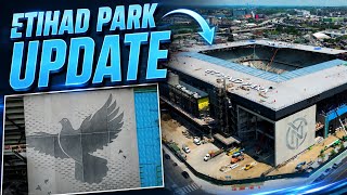 COMING IN 2027! Etihad Park Construction Update! Canopy Roof, Main Structure, Exterior/Facade