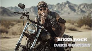 Dark Outlaw Country Biker Mix | Heavy Blues Rock &amp; Southern Hard Rock | Work &amp; Ride