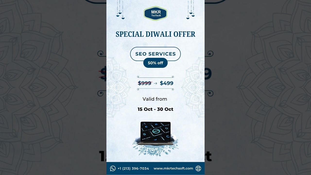 Celebrate Diwali with MKR Techsoft’s exclusive 